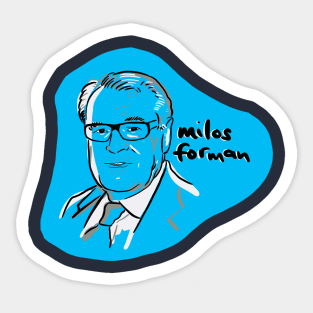 Milos Forman Sticker